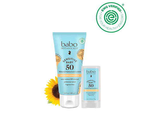 Sensitive Baby Mineral Sunscreen SPF50 Set