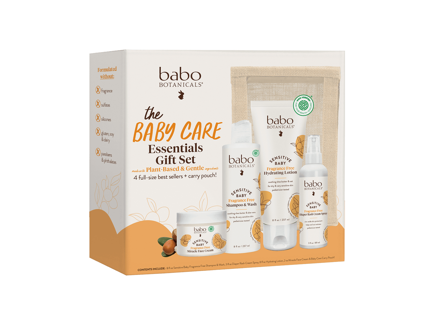 Sensitive Baby Care Essentials Gift Set