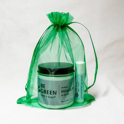 Herbal Miracle Balm and Lip Balm Gift Set