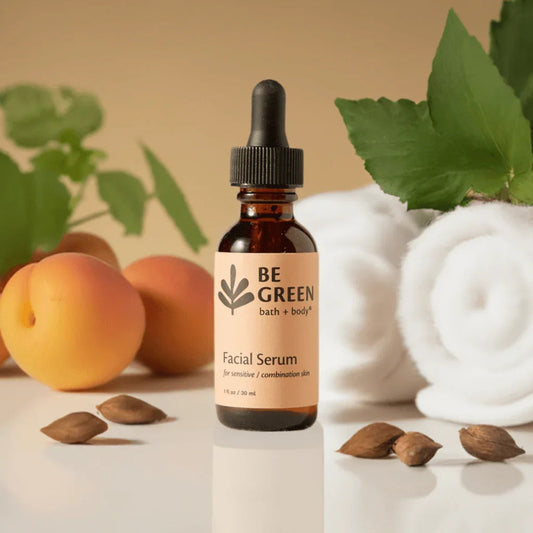 Natural Facial Oil Serum for Sensitive & Combination Skin