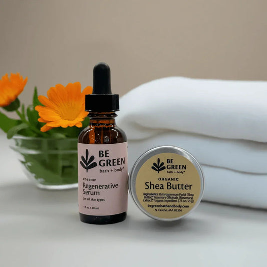Rosehip Serum & Shea Butter Sustainable Skincare Gift Set