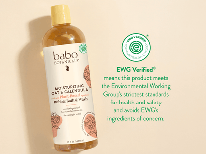 Moisturizing Oat & Calendula Bubble Bath & Wash