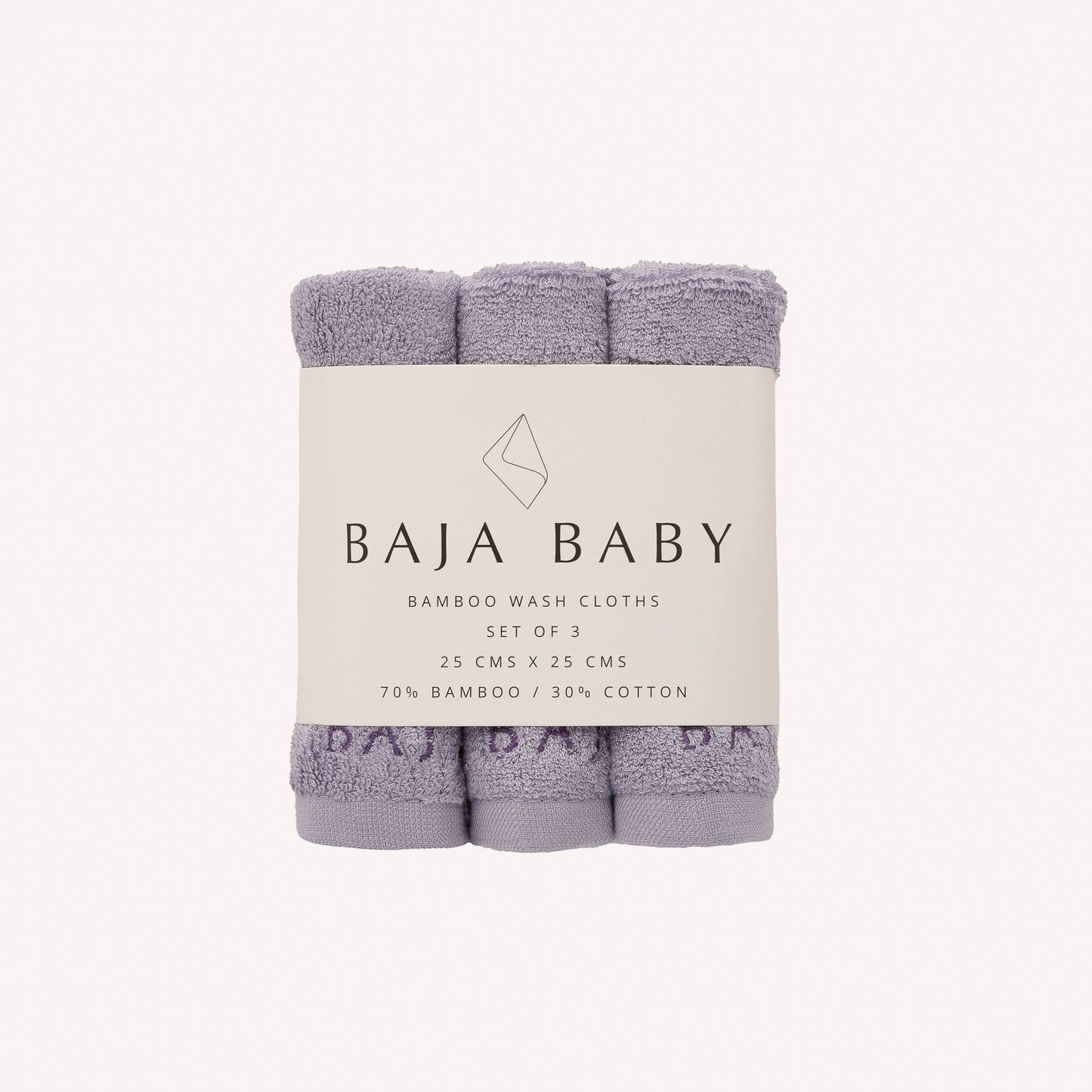 Bamboo/Cotton Wash Cloths | 3 Pack