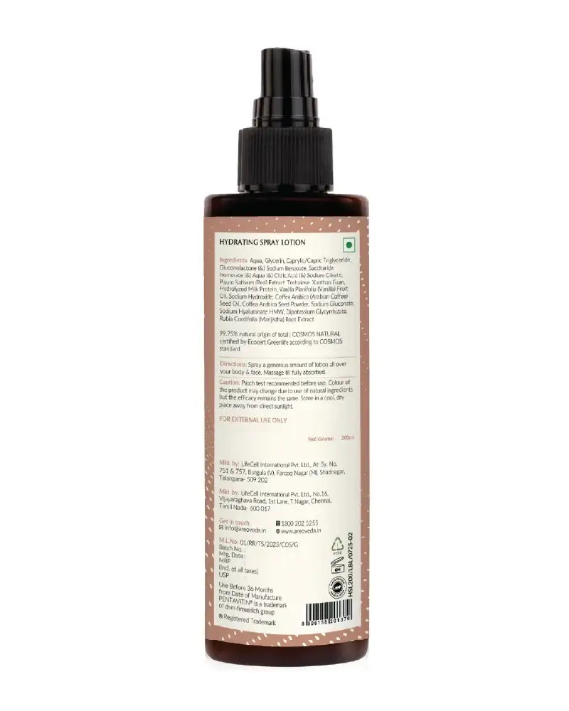 Hydrating Spray Lotion