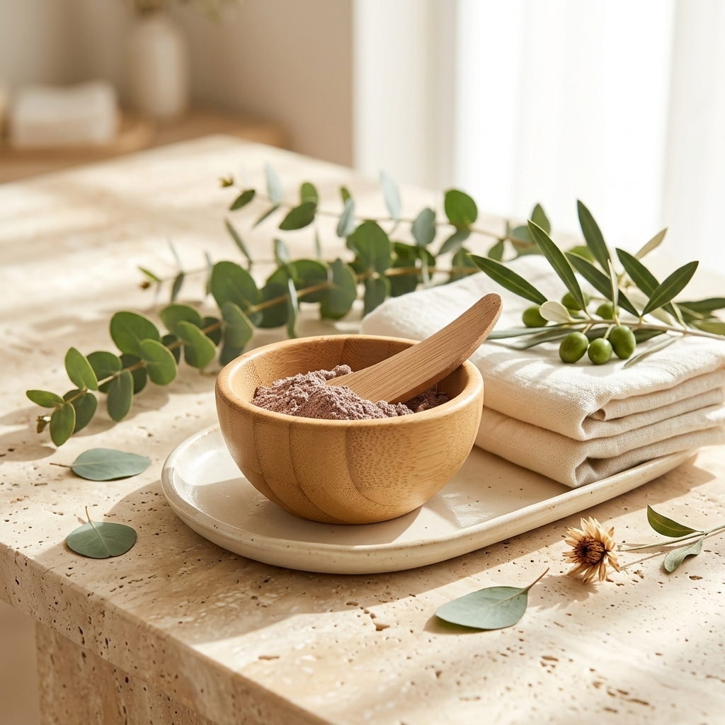 Mini Bamboo Mixing Bowl & Spoon