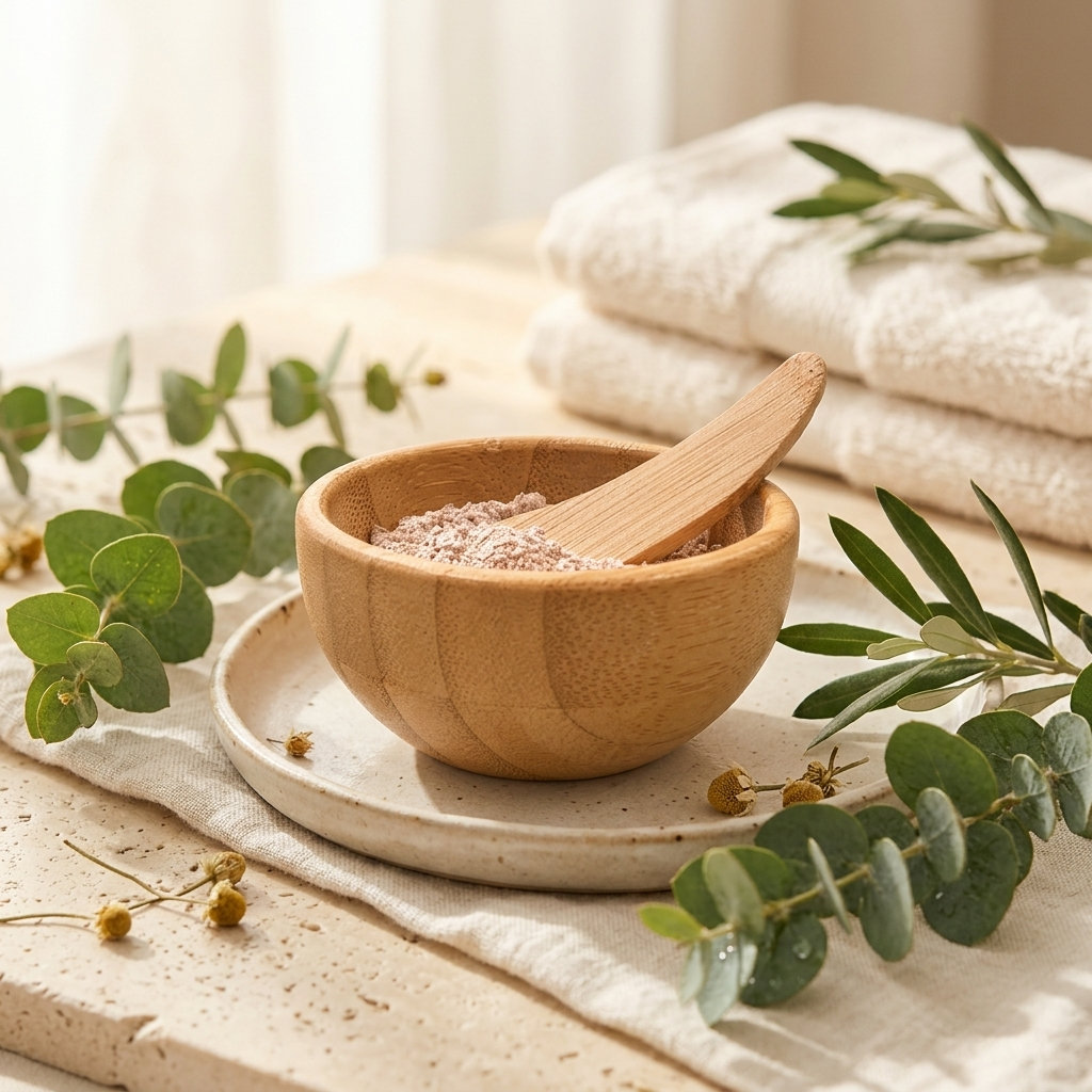 Mini Bamboo Mixing Bowl & Spoon
