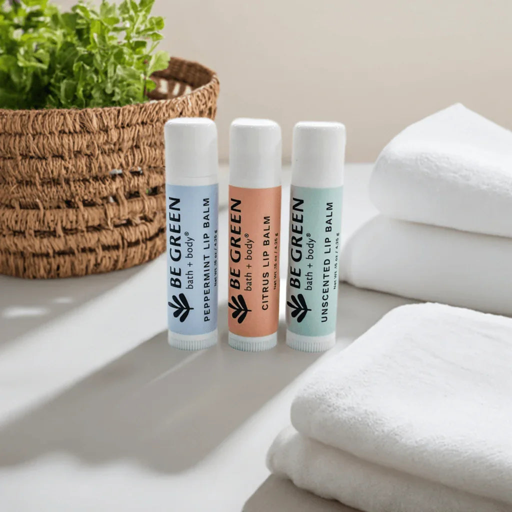 Natural Lip Balm Trio