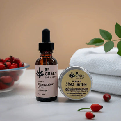 Rosehip Serum & Shea Butter Sustainable Skincare Gift Set