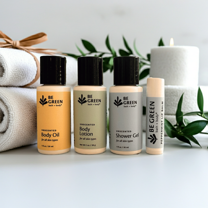 Body Care Minis + Lip Balm Gift Set