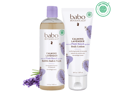 Calming Lavender Care Routine (Bubble Bath + Lotion)
