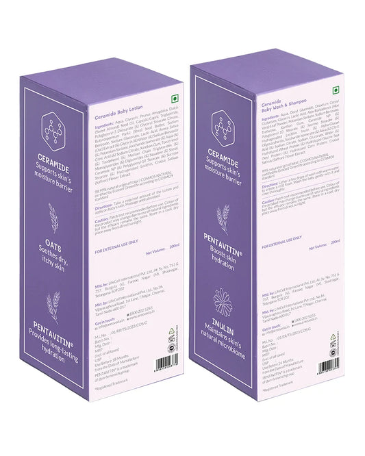 Ceramide Baby Wash & Lotion Duo