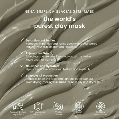 NENA X SIMPLICA Glacial Gem Mask