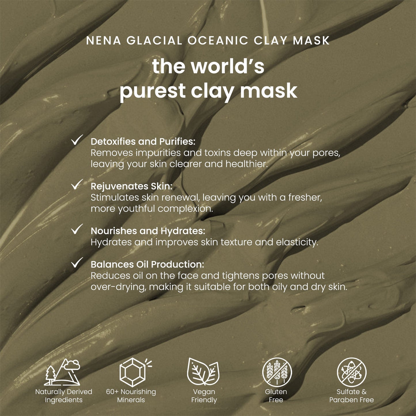 Glacial Oceanic Clay Mask