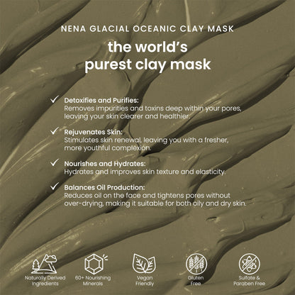 Glacial Oceanic Clay Mask