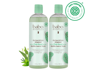 Eucalyptus Remedy Plant-Based Bubble Bath & Wash Duo