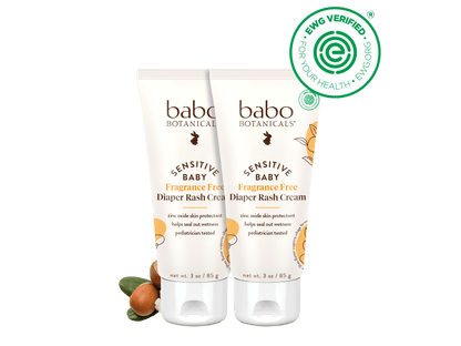 Sensitive Baby Zinc Diaper Rash Cream 3oz Duo