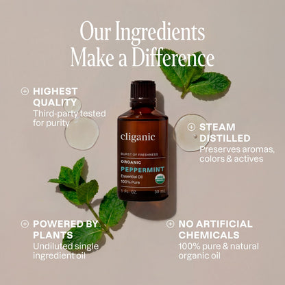 Organic Peppermint Essential Oil