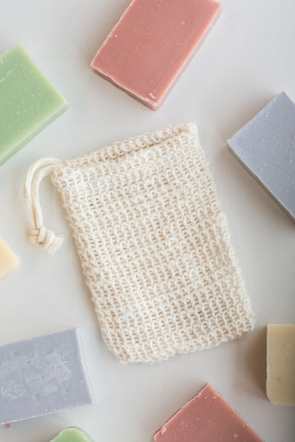 CASA AGAVE® Woven Soap Bag - Exfoliating Scrubber - Set of 3 - No Tox Life®