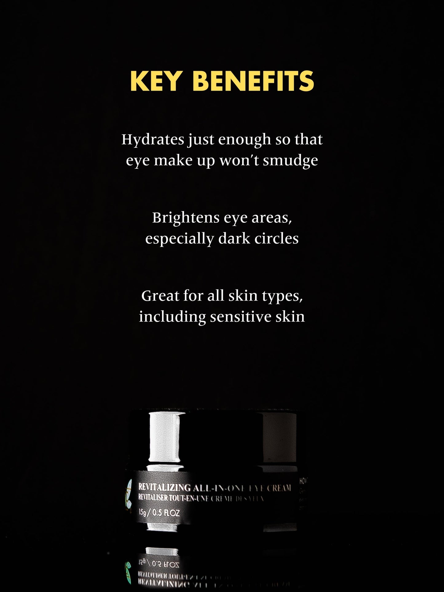 [PEPTIDE FIRMING] Revitalizing All-in-One Eye Cream