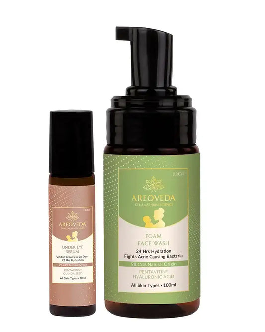 Face Wash and Eye Serum Duo