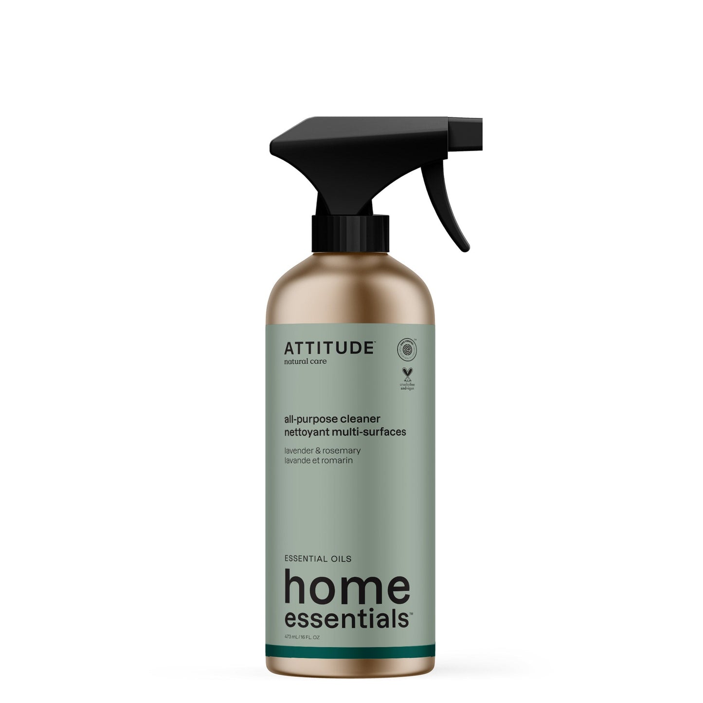 ATTITUDE Home Essentials Essential oils All-Purpose Cleaner 19187_en?_main? Lavender & Rosemary 16 FL. OZ.