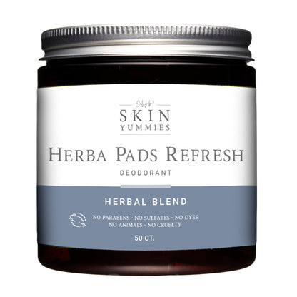 Organic Herbal Deodorant Pads for Odor Control