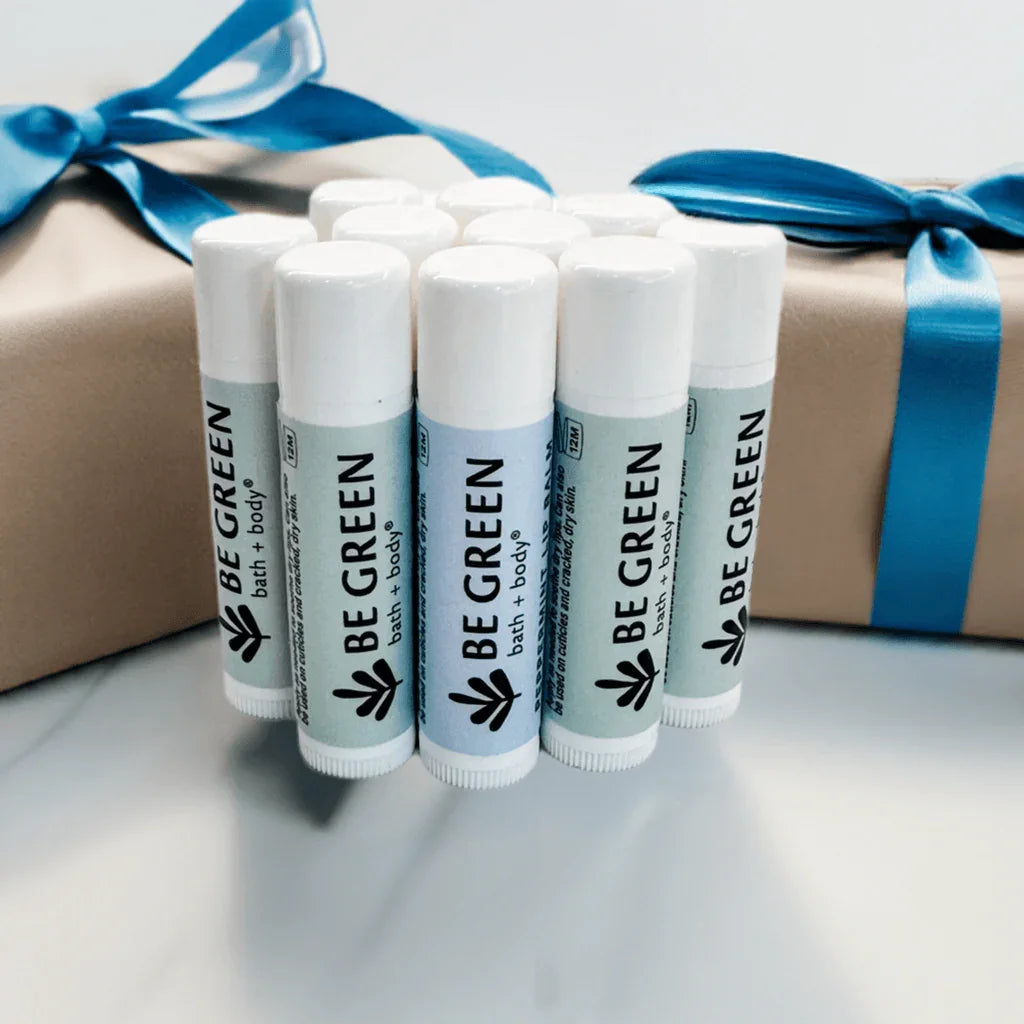 Organic Lip Balm Gift Set – 10-Pack Stocking Stuffers