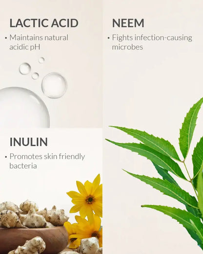 Natural Prebiotic Intimate Wash