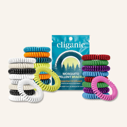 Mosquito Bundle - 3 Colors of 10-Pack Bracelets
