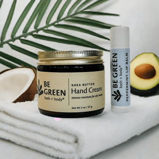 All-Natural Hand Cream & Lip Balm Gift Set