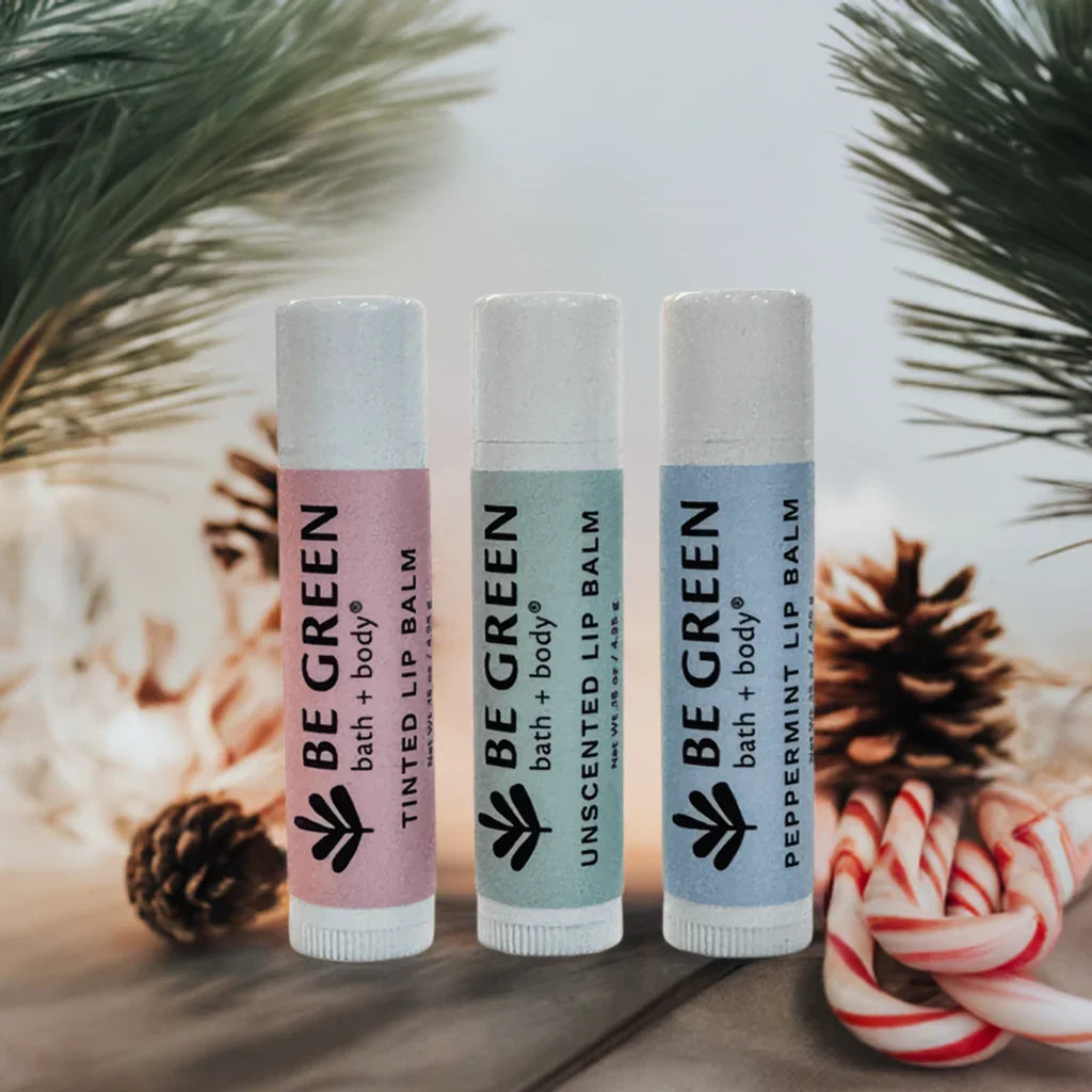 Natural Lip Balm Trio