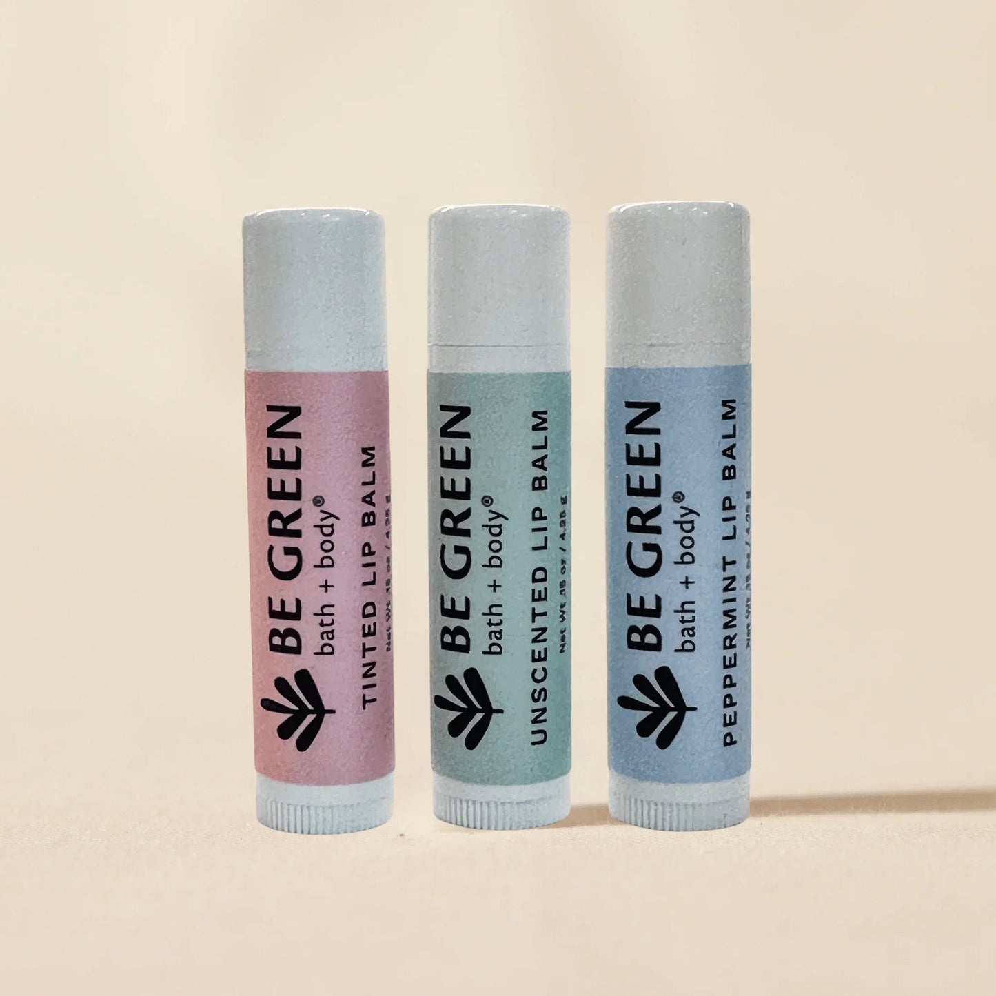 Natural Lip Balm Trio
