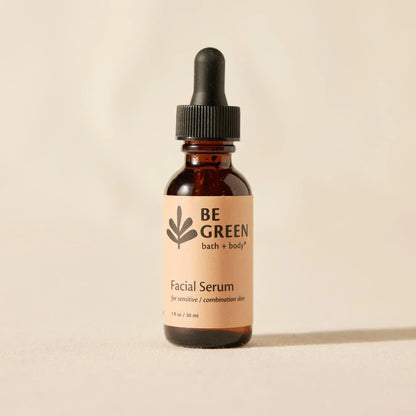 Natural Facial Oil Serum for Sensitive & Combination Skin
