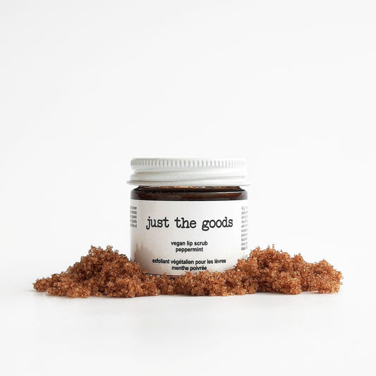 Just the Goods vegan lip scrub