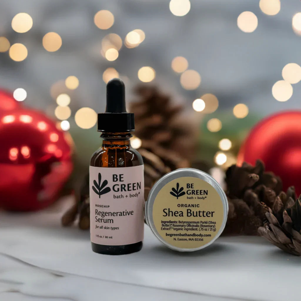 Rosehip Serum & Shea Butter Sustainable Skincare Gift Set