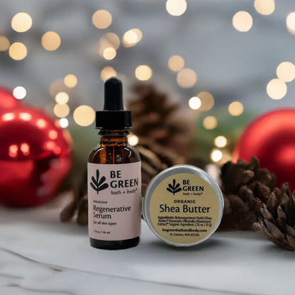 Rosehip Serum & Shea Butter Sustainable Skincare Gift Set