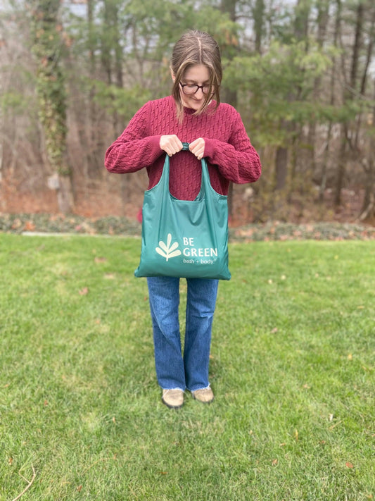 Be Green Bath + Body Reusable Shopping Tote