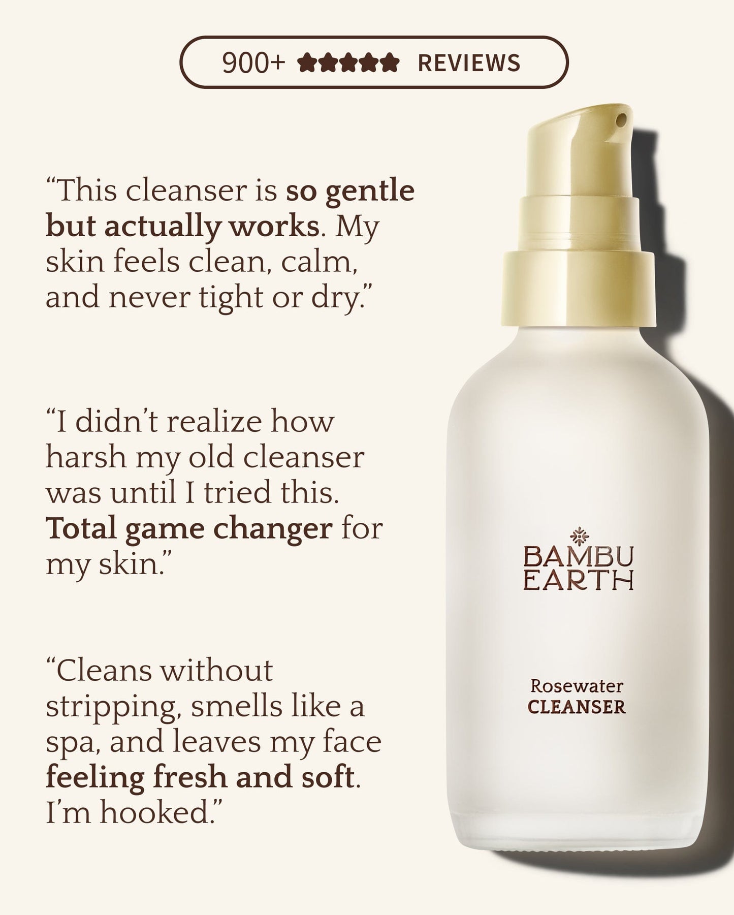 Rosewater CLEANSER (Travel)