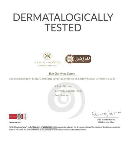 Skin Clarifying Serum