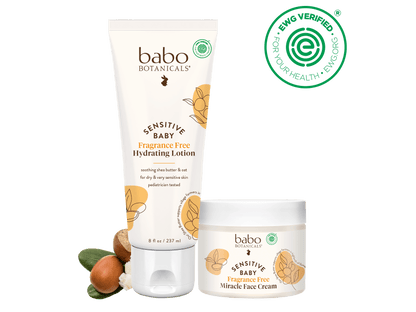 Sensitive Baby Face & Body Hydration Set (Lotion+Cream)