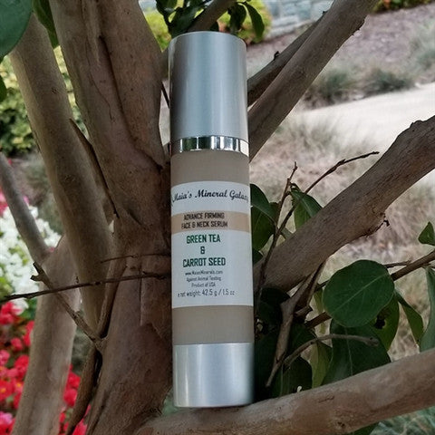 ADVANCE FIRMING FACE & NECK SERUM - GREEN TEA & CARROT SEED