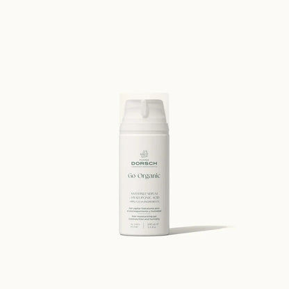 Producto de antifrizz serum de Farma Dorsch sobre un fondo blanco