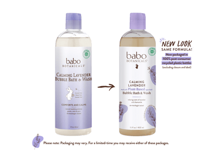 Calming Lavender Bubble Bath & Wash