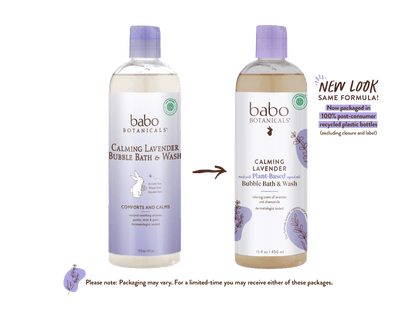 Calming Lavender Bubble Bath & Wash Duo