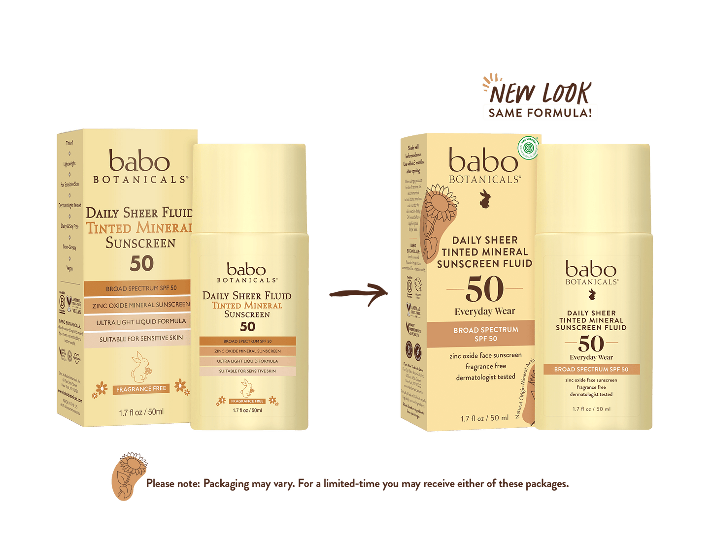Daily Sheer Tinted Mineral Sunscreen Fluid SPF50