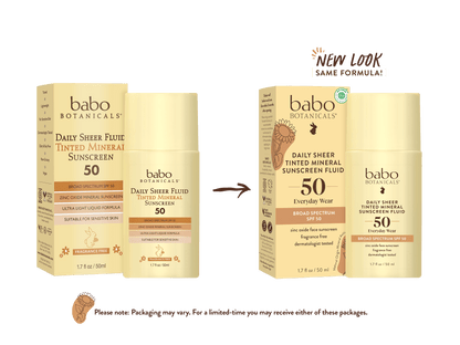 Daily Sheer Tinted Mineral Sunscreen Fluid SPF50