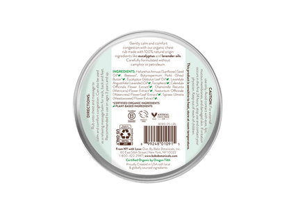 Eucalyptus Body Care Set (Bubble Bath + Chest Rub)