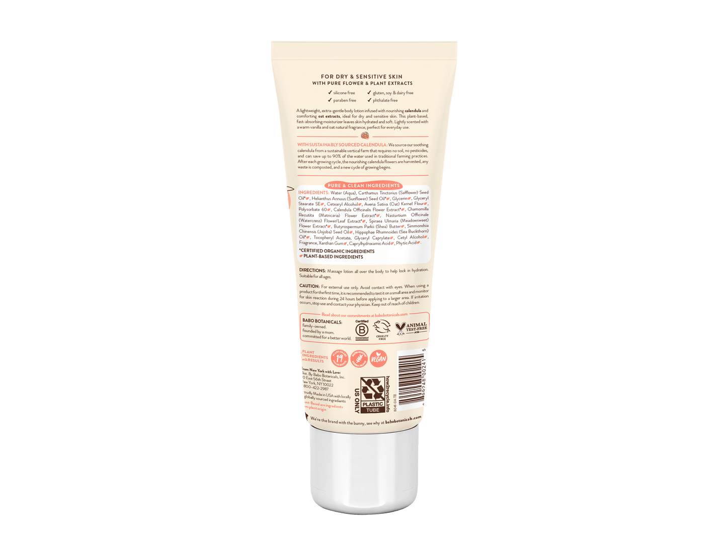 Moisturizing Oat & Calendula Body Lotion Duo