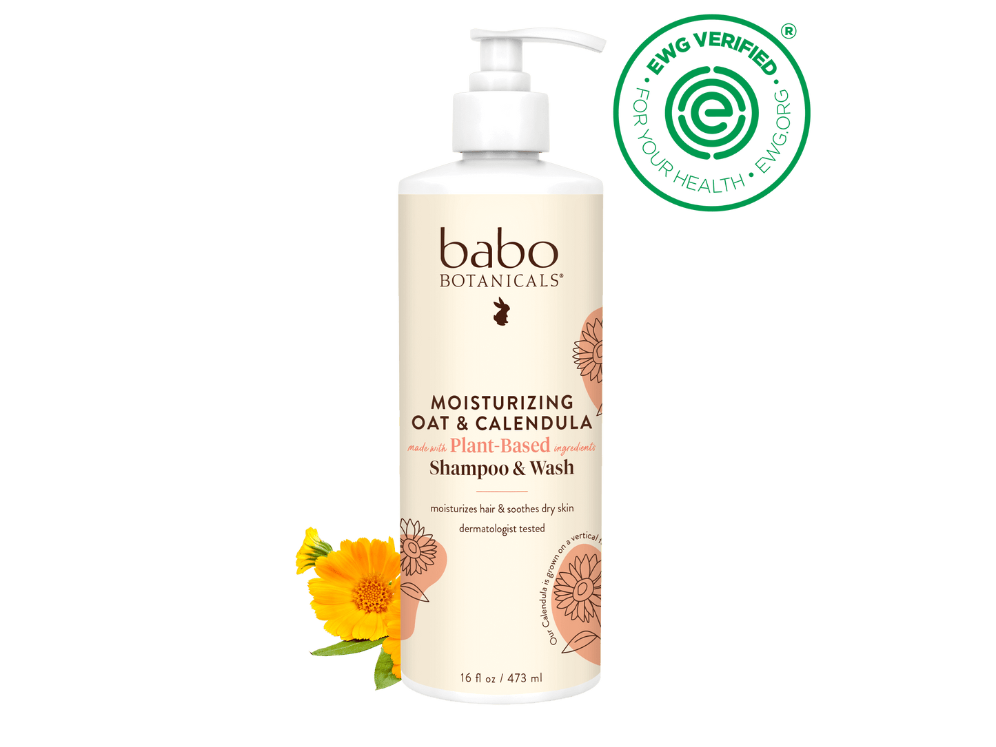 Moisturizing Oat & Calendula Shampoo & Wash