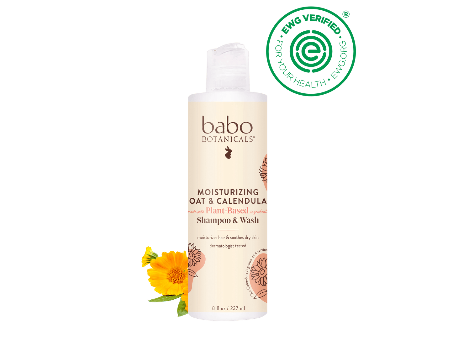 Moisturizing Oat & Calendula Shampoo & Wash